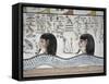 Egypt, Thebes, Luxor, Valley of the Kings, Mural Paintings, Side Chamber, Tomb of Seti I-null-Framed Stretched Canvas