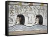 Egypt, Thebes, Luxor, Valley of the Kings, Mural Paintings, Side Chamber, Tomb of Seti I-null-Framed Stretched Canvas