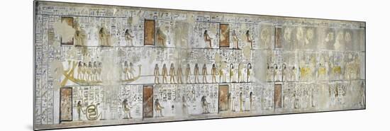 Egypt, Thebes, Luxor, Valley of the Kings, Mural Paintings, Side Chamber, Tomb of Seti I-null-Mounted Giclee Print