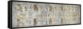 Egypt, Thebes, Luxor, Valley of the Kings, Mural Paintings, Side Chamber, Tomb of Seti I-null-Framed Stretched Canvas