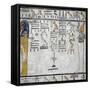 Egypt, Thebes, Luxor, Valley of the Kings, Mural Paintings, Side Chamber, Tomb of Seti I-null-Framed Stretched Canvas