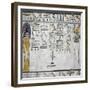 Egypt, Thebes, Luxor, Valley of the Kings, Mural Paintings, Side Chamber, Tomb of Seti I-null-Framed Giclee Print