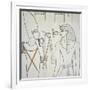 Egypt, Thebes, Luxor, Valley of the Kings, Tomb of Amenhotep II, Close Up of Osiris and Pharaoh-null-Framed Giclee Print