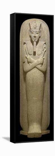 Egypt, Thebes, Luxor, Valley of the Kings, Tomb of Merneptah, Granite Sarcophagus-null-Framed Stretched Canvas