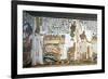 Egypt, Thebes, Luxor, Valley of the Kings, Tomb of Nefertari. Vestibule. Mural Paintings-null-Framed Giclee Print