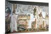 Egypt, Thebes, Luxor, Valley of the Kings, Tomb of Nefertari. Vestibule. Mural Paintings-null-Mounted Giclee Print