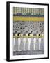 Egypt, Thebes, Luxor, Valley of the Kings, Tomb of Ramses I, Mural Paintings in Burial Chamber-null-Framed Giclee Print