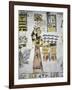 Egypt, Thebes, Luxor, Valley of the Kings, Tomb of Ramses III, Mural Painting of Ritual Offerings-null-Framed Giclee Print