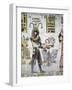 Egypt, Thebes, Luxor, Valley of the Kings, Tomb of Ramses III, Mural Painting of Ritual Offerings-null-Framed Giclee Print