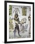 Egypt, Thebes, Luxor, Valley of the Kings, Tomb of Ramses III, Mural Painting of Ritual Offerings-null-Framed Giclee Print
