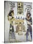 Egypt, Thebes, Luxor, Valley of the Kings, Tomb of Ramses III, Mural Painting of Ritual Offerings-null-Stretched Canvas