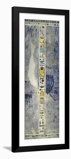 Egypt, Thebes, Luxor, Valley of the Kings, Tomb of Ramses Iv, Mural Paintings on Ceiling-null-Framed Giclee Print