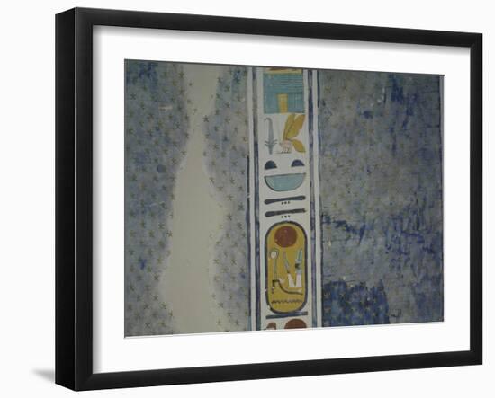 Egypt, Thebes, Luxor, Valley of the Kings, Tomb of Ramses IV-null-Framed Giclee Print