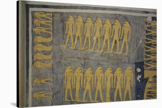 Egypt, Thebes, Luxor, Valley of the Kings, Tomb of Ramses IX-null-Stretched Canvas