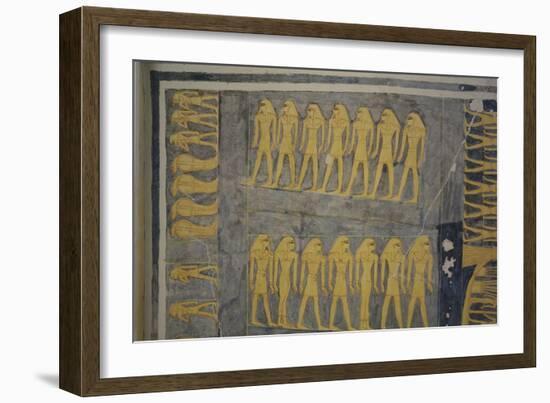 Egypt, Thebes, Luxor, Valley of the Kings, Tomb of Ramses IX-null-Framed Giclee Print