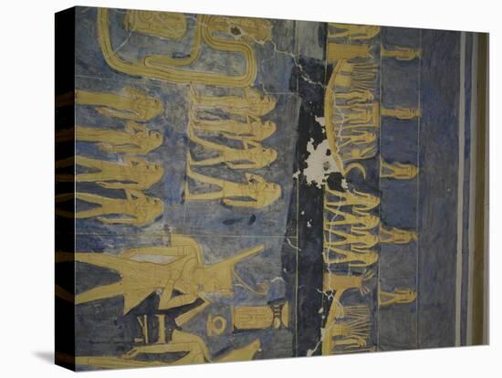 Egypt, Thebes, Luxor, Valley of the Kings, Tomb of Ramses IX-null-Stretched Canvas