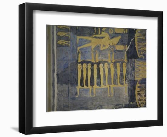 Egypt, Thebes, Luxor, Valley of the Kings, Tomb of Ramses IX-null-Framed Giclee Print
