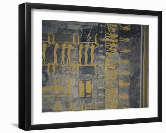 Egypt, Thebes, Luxor, Valley of the Kings, Tomb of Ramses IX-null-Framed Giclee Print