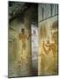 Egypt, Thebes, Luxor, Valley of the Kings, Tomb of Ramses VI, Mural Paintings in Burial Chamber-null-Mounted Giclee Print