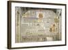 Egypt, Thebes, Luxor, Valley of the Kings, Tomb of Ramses VI, Mural Paintings-null-Framed Giclee Print