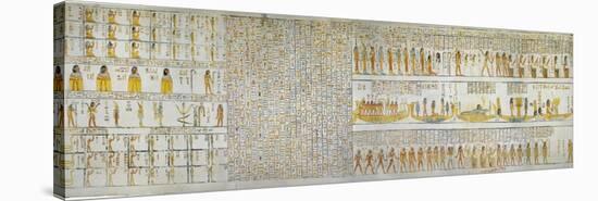 Egypt, Thebes, Luxor, Valley of the Kings, Tomb of Ramses VI-null-Stretched Canvas