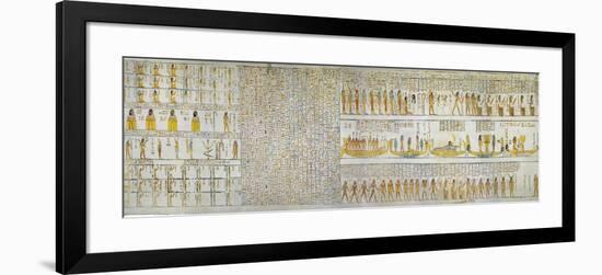 Egypt, Thebes, Luxor, Valley of the Kings, Tomb of Ramses VI-null-Framed Giclee Print