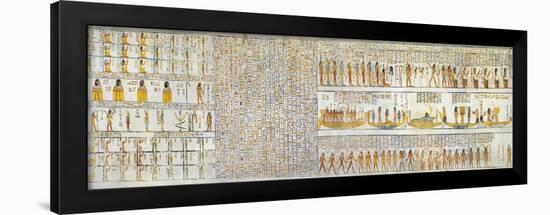 Egypt, Thebes, Luxor, Valley of the Kings, Tomb of Ramses VI-null-Framed Giclee Print