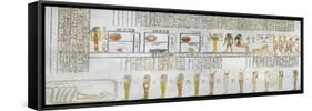 Egypt, Thebes, Luxor, Valley of the Kings, Tomb of Ramses VI-null-Framed Stretched Canvas