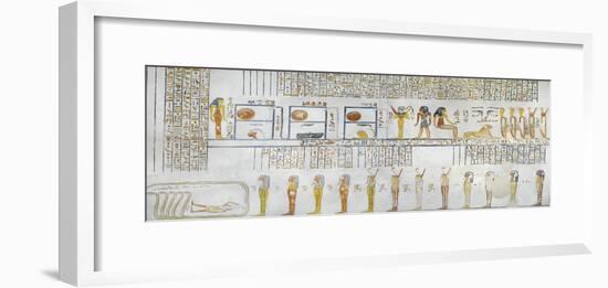 Egypt, Thebes, Luxor, Valley of the Kings, Tomb of Ramses VI-null-Framed Giclee Print