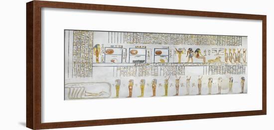 Egypt, Thebes, Luxor, Valley of the Kings, Tomb of Ramses VI-null-Framed Giclee Print