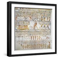 Egypt, Thebes, Luxor, Valley of the Kings, Tomb of Ramses VI-null-Framed Giclee Print