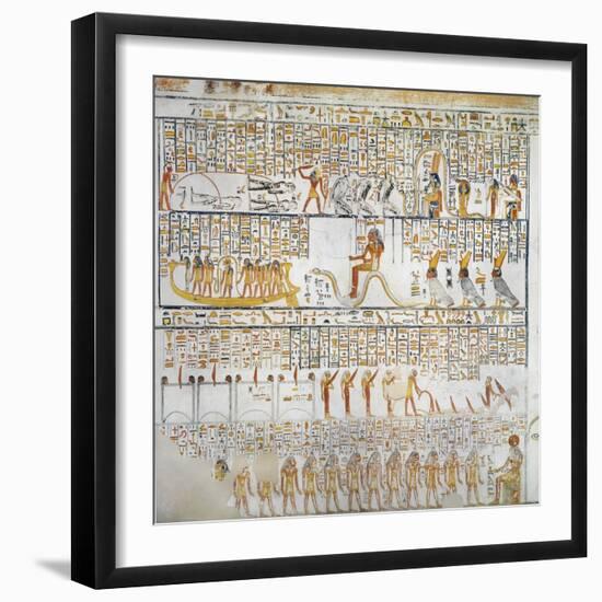 Egypt, Thebes, Luxor, Valley of the Kings, Tomb of Ramses VI-null-Framed Giclee Print