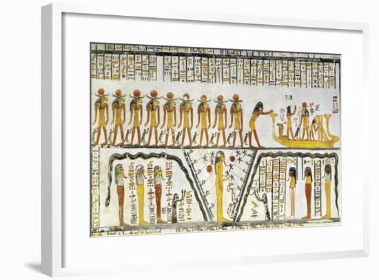 Egypt, Thebes, Luxor, Valley of the Kings, Tomb of Ramses VI-null-Framed Giclee Print