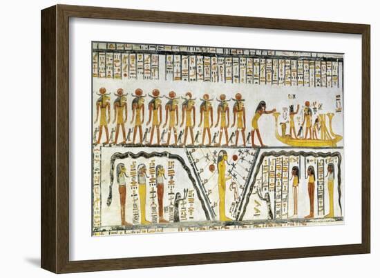 Egypt, Thebes, Luxor, Valley of the Kings, Tomb of Ramses VI-null-Framed Giclee Print