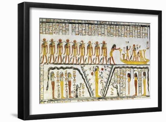 Egypt, Thebes, Luxor, Valley of the Kings, Tomb of Ramses VI-null-Framed Giclee Print