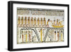 Egypt, Thebes, Luxor, Valley of the Kings, Tomb of Ramses VI-null-Framed Giclee Print