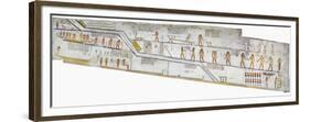 Egypt, Thebes, Luxor, Valley of the Kings, Tomb of Ramses VI-null-Framed Premium Giclee Print