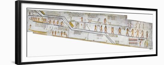 Egypt, Thebes, Luxor, Valley of the Kings, Tomb of Ramses VI-null-Framed Premium Giclee Print