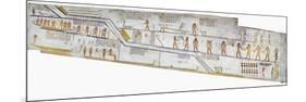 Egypt, Thebes, Luxor, Valley of the Kings, Tomb of Ramses VI-null-Mounted Premium Giclee Print