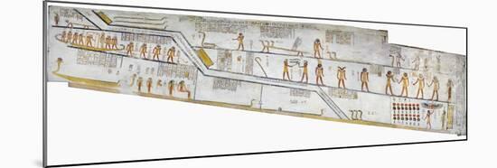 Egypt, Thebes, Luxor, Valley of the Kings, Tomb of Ramses VI-null-Mounted Giclee Print