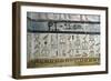 Egypt, Thebes, Luxor, Valley of the Kings, Tomb of Seti I, Graffiti on Mural Painting-null-Framed Giclee Print