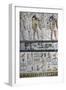 Egypt, Thebes, Luxor, Valley of the Kings, Tomb of Seti I, Graffiti on Mural Painting-null-Framed Giclee Print