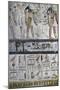 Egypt, Thebes, Luxor, Valley of the Kings, Tomb of Seti I, Graffiti on Mural Painting-null-Mounted Giclee Print