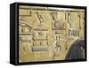 Egypt, Thebes, Luxor, Valley of the Kings, Tomb of Seti I, Mural Painting from Nineteenth Dynasty-null-Framed Stretched Canvas