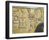 Egypt, Thebes, Luxor, Valley of the Kings, Tomb of Seti I, Mural Painting from Nineteenth Dynasty-null-Framed Giclee Print