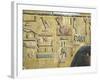 Egypt, Thebes, Luxor, Valley of the Kings, Tomb of Seti I, Mural Painting from Nineteenth Dynasty-null-Framed Giclee Print