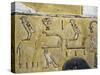 Egypt, Thebes, Luxor, Valley of the Kings, Tomb of Seti I, Mural Painting from Nineteenth Dynasty-null-Stretched Canvas