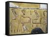 Egypt, Thebes, Luxor, Valley of the Kings, Tomb of Seti I, Mural Painting from Nineteenth Dynasty-null-Framed Stretched Canvas