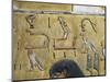 Egypt, Thebes, Luxor, Valley of the Kings, Tomb of Seti I, Mural Painting from Nineteenth Dynasty-null-Mounted Giclee Print