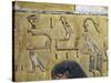 Egypt, Thebes, Luxor, Valley of the Kings, Tomb of Seti I, Mural Painting from Nineteenth Dynasty-null-Stretched Canvas